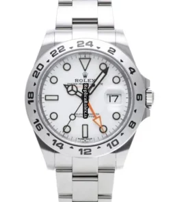 Well Made Fakes Rolex Explorer II 216570 Caliber 3187 Automatic Movement 42mm Steel Case Watch
