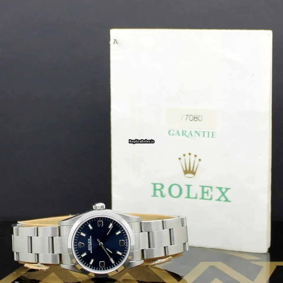 Neat Fake Rolex Oyster Perpetual 31 77080 Caliber 2130 Automatic Movement 31mm Steel Case Mens/unisex Watch - Image 2