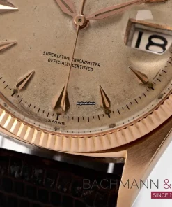 Distinctive Fake Rolex Datejust 6605 Automatic Movement 36mm Rose Gold Case Mens/unisex Watch