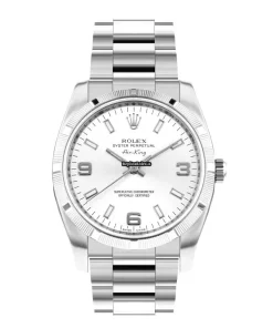 Epic Imitation Rolex Air King 114210 Caliber 3130 Automatic Movement 34mm Steel Case Mens/unisex Watch