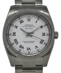 Aaa Replica Rolex Air King 114210 Automatic Movement 34mm Steel Case Womens Watch