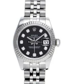 Design Replica Rolex Lady-datejust 179174g Automatic Movement 26mm Steel Case Womens Watch