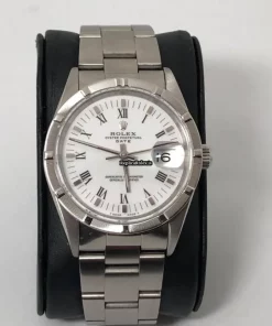 Fantastic Clone Rolex Oyster Perpetual Date 15210 Caliber 3135 Automatic Movement 34mm Steel Case Mens/unisex Watch