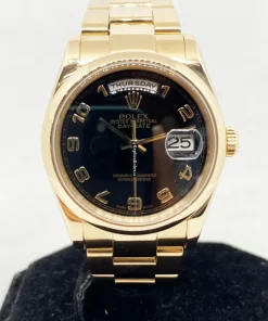 Unique Replica Rolex Day-date 36 118205 Caliber 3155 Automatic Movement 36mm Rose Gold Case Mens/unisex Watch