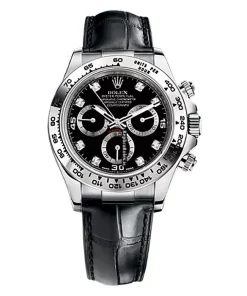 Terrific Replica Rolex Daytona 116519 Caliber 4130 Automatic Movement 40mm White Gold Case Mens/unisex Watch