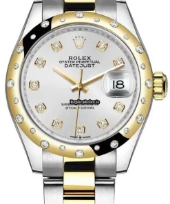 Appealing Copies Rolex Datejust 278343rbr Caliber 2236 Automatic Movement 31mm Gold/steel Case Womens Watch