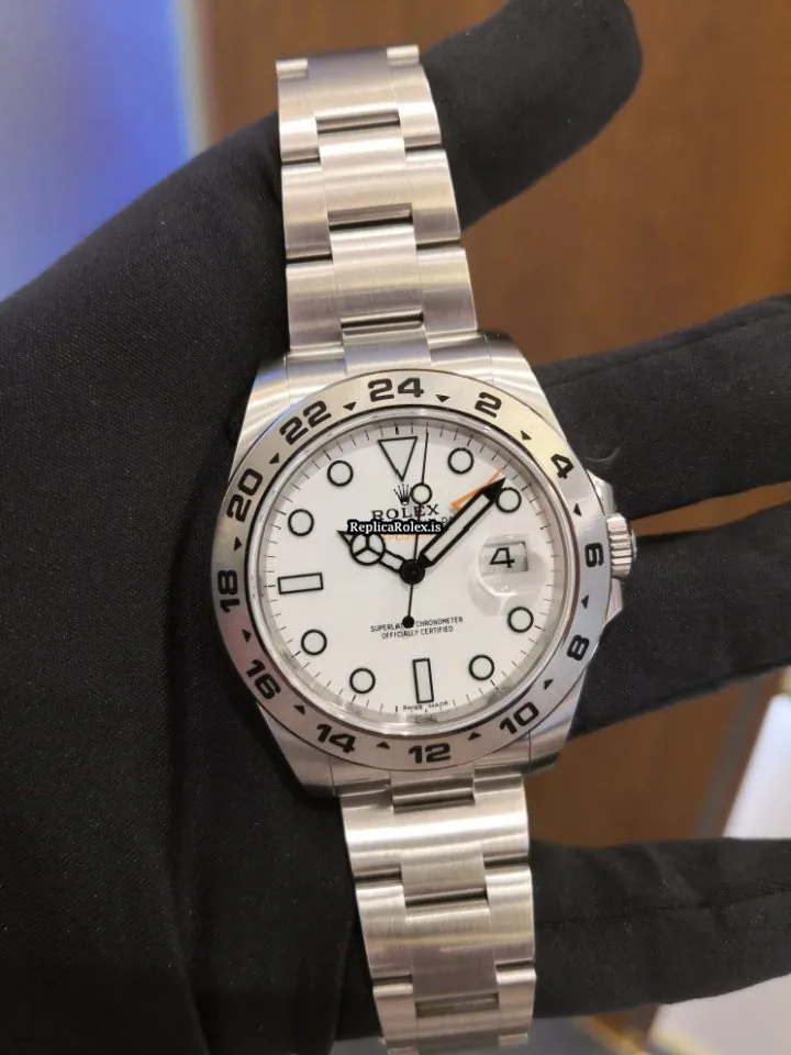 Remarkable Replica Rolex Explorer II 216570 Caliber 3187 Automatic Movement 42mm Steel Case Mens/unisex Watch