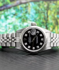 Lovely Replica Rolex Lady-datejust 69174 Caliber 2135 Automatic Movement 26mm Steel Case Womens Watch