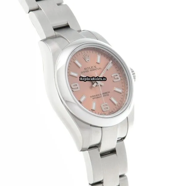 Durable Replica Rolex Oyster Perpetual 26 176200 Caliber 2231 Automatic Movement 26mm Steel Case Womens Watch - Image 3