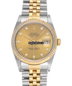 Distinctive Fake Rolex Datejust 16233g Caliber 3135 Automatic Movement 36mm Steel Case Watch