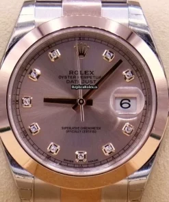 Fine Replica Rolex Datejust 126301 Automatic Movement 41mm Gold/steel Case Mens/unisex Watch