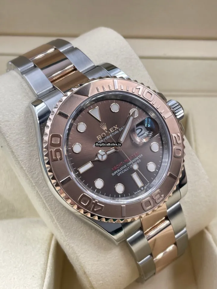 Wonderful Fake Rolex Yacht-master 126621 Caliber 3235 Automatic Movement 40mm Gold/steel Case Mens/unisex Watch - Image 10
