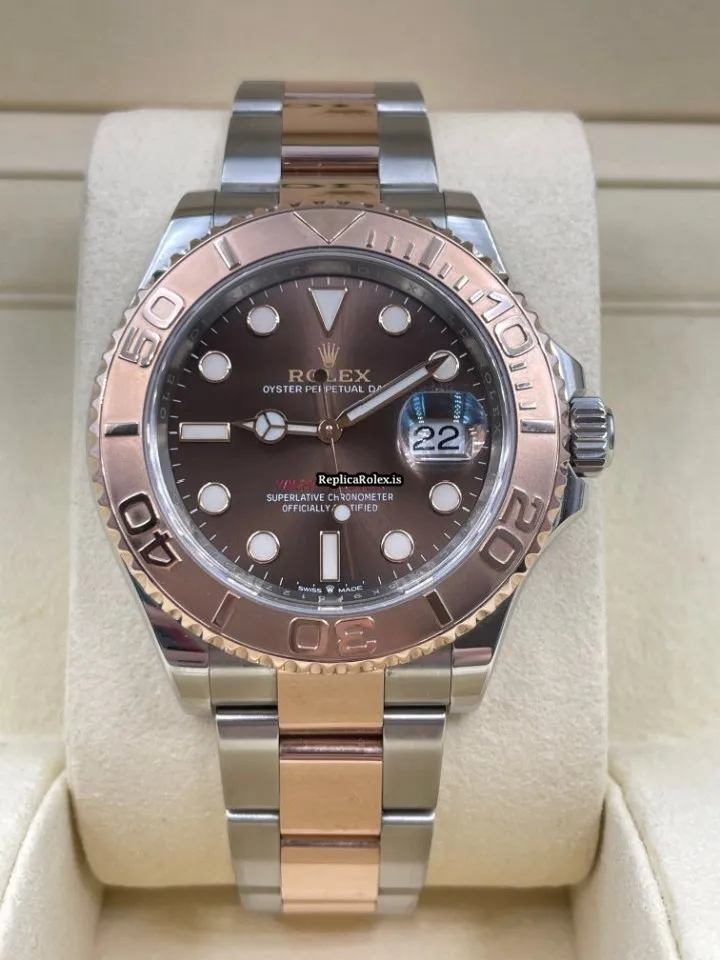 Wonderful Fake Rolex Yacht-master 126621 Caliber 3235 Automatic Movement 40mm Gold/steel Case Mens/unisex Watch - Image 2