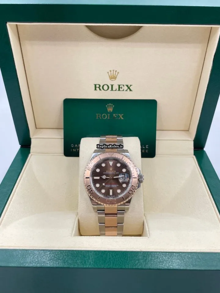Wonderful Fake Rolex Yacht-master 126621 Caliber 3235 Automatic Movement 40mm Gold/steel Case Mens/unisex Watch - Image 9