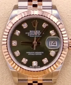 Fabulous Fakes Rolex Lady-datejust 279171 Automatic Movement 28mm Gold/steel Case Womens Watch