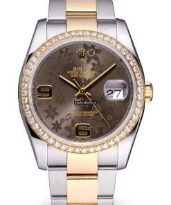 Unique Replica Rolex Datejust 116243 Caliber 3135 Automatic Movement 36mm Gold/steel Case Mens/unisex Watch
