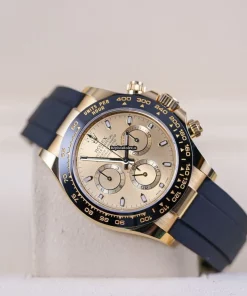 Wholesale Replica Rolex Daytona 116518lng Caliber 4130 Automatic Movement 40mm Yellow Gold Case Mens/unisex Watch