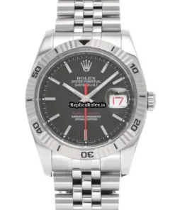 Wonderful Copies Rolex Datejust Turn-o-graph 116264 Caliber 3135 Automatic Movement 36mm Steel Case Watch