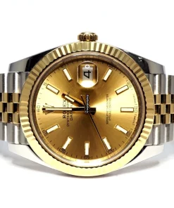 Nice Fake Rolex Datejust 126333 Caliber 3235 Automatic Movement 41mm Gold/steel Case Mens/unisex Watch