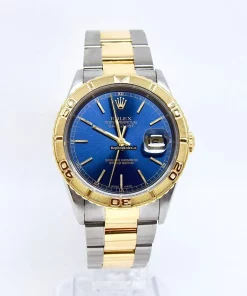 Excellent Imitation Rolex Datejust Turn-o-graph 16263 Caliber 3155 Automatic Movement 36mm Gold/steel Case Mens/unisex Watch