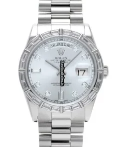 Discount Replica Rolex Day-date 118366a Caliber 3155 Automatic Movement 36mm Platinum Case Watch