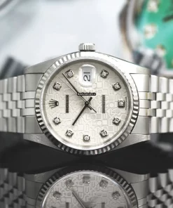 Incredible Clone Rolex Datejust 16234 Caliber 3135 Automatic Movement 36mm Steel Case Mens/unisex Watch