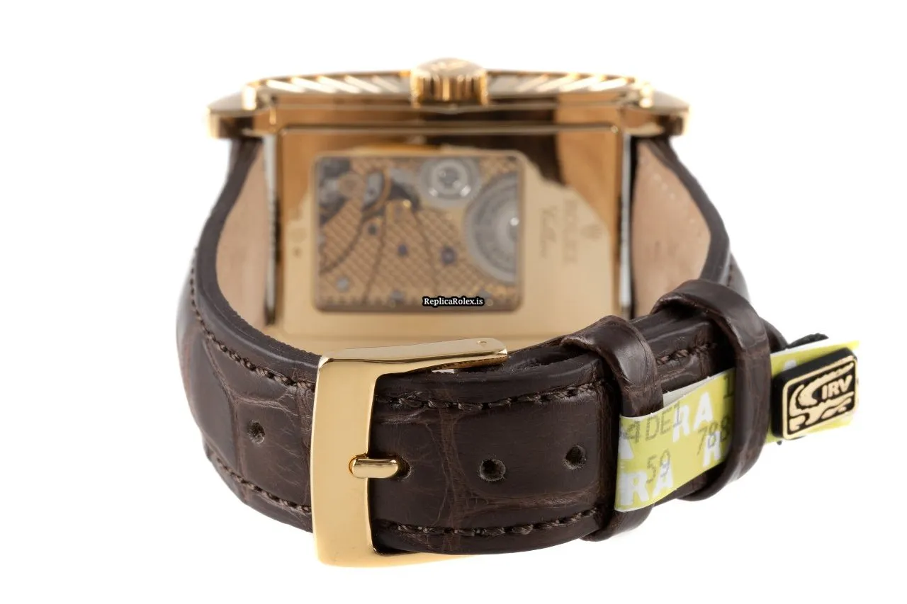 High-end Imitation Rolex Cellini Prince 5440 Manual Winding Movement 35x28mm Yellow Gold Case Mens/unisex Watch - Image 10