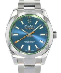 Awesome Replica Rolex Milgauss 116400gv Caliber 3131 Automatic Movement 40mm Steel Case Mens/unisex Watch
