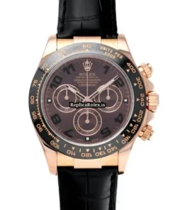 Swiss Fake Rolex Daytona 116515ln Caliber 4130 Automatic Movement 40mm Rose Gold Case Watch