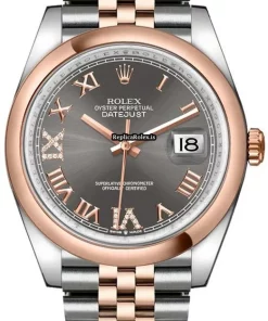 High-end Replica Rolex Datejust 126201 Automatic Movement 36mm Gold/steel Case Mens/unisex Watch