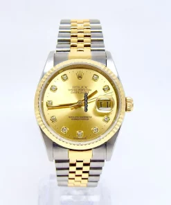 Popular Replicas Rolex Datejust 16233 Caliber 3135 Automatic Movement 36mm Gold/steel Case Mens/unisex Watch