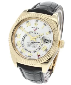 Epic Replica Rolex Sky-dweller 326138 Automatic Movement 42mm Yellow Gold Case Mens/unisex Watch