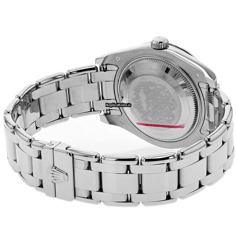 Swiss Replica Rolex Lady-datejust Pearlmaster 81319 Automatic Movement 34mm White Gold Case Womens Watch - Image 15