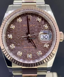 Durable Fake Rolex Datejust 126231 Caliber 3235 Automatic Movement 36x44mm Gold/steel Case Mens/unisex Watch