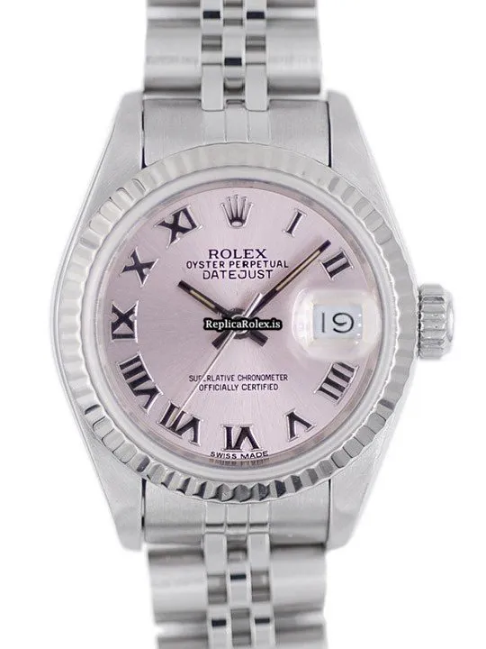Aaa Replica Rolex Lady-datejust 69174 Automatic Movement 26mm Steel Case Womens Watch