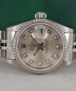 Cheap Replica Rolex Lady-datejust 69174 Caliber 2135 Automatic Movement 26mm Steel Case Womens Watch