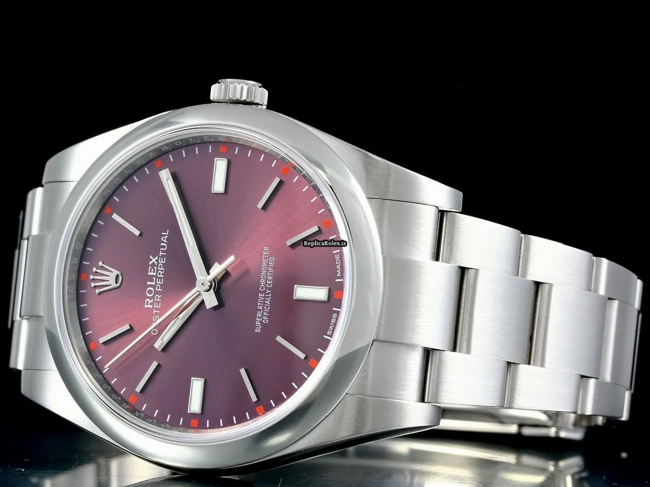 Fabulous Replica Rolex Oyster Perpetual 39 114300 Automatic Movement 39mm Steel Case Mens/unisex Watch - Image 2