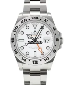 Fantastic Fake Rolex Explorer II 216570 Caliber 3187 Automatic Movement 42mm Steel Case Watch