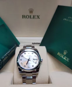 Beautiful Replica Rolex Oyster Perpetual Date 115234 Caliber 3135 Automatic Movement 34mm Steel Case Mens/unisex Watch