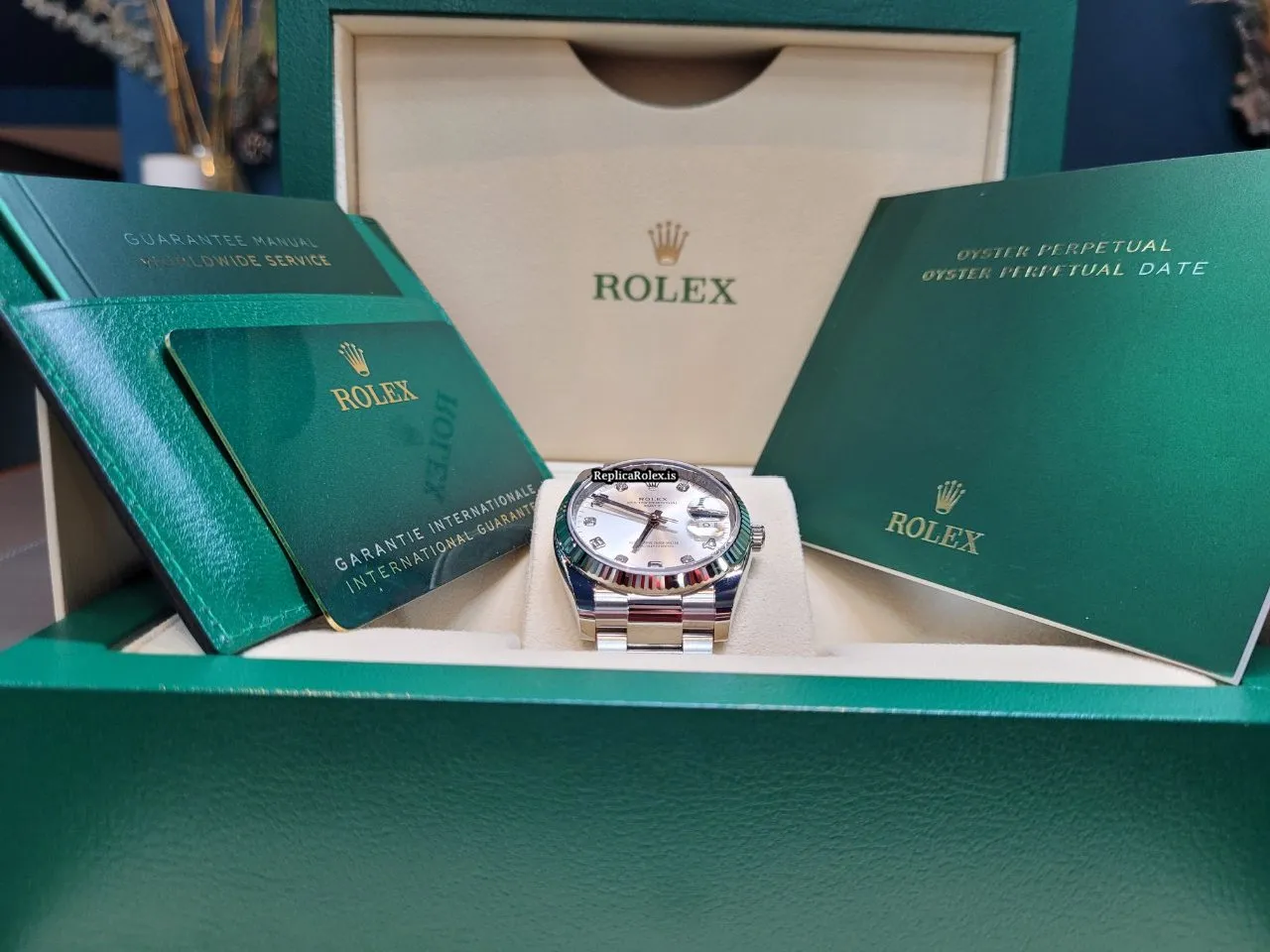 Beautiful Replica Rolex Oyster Perpetual Date 115234 Caliber 3135 Automatic Movement 34mm Steel Case Mens/unisex Watch - Image 12