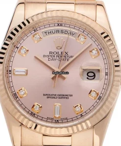 High Quality Replica Rolex Day-date 36 118235 Caliber 3155 Automatic Movement 36mm Rose Gold Case Mens/unisex Watch