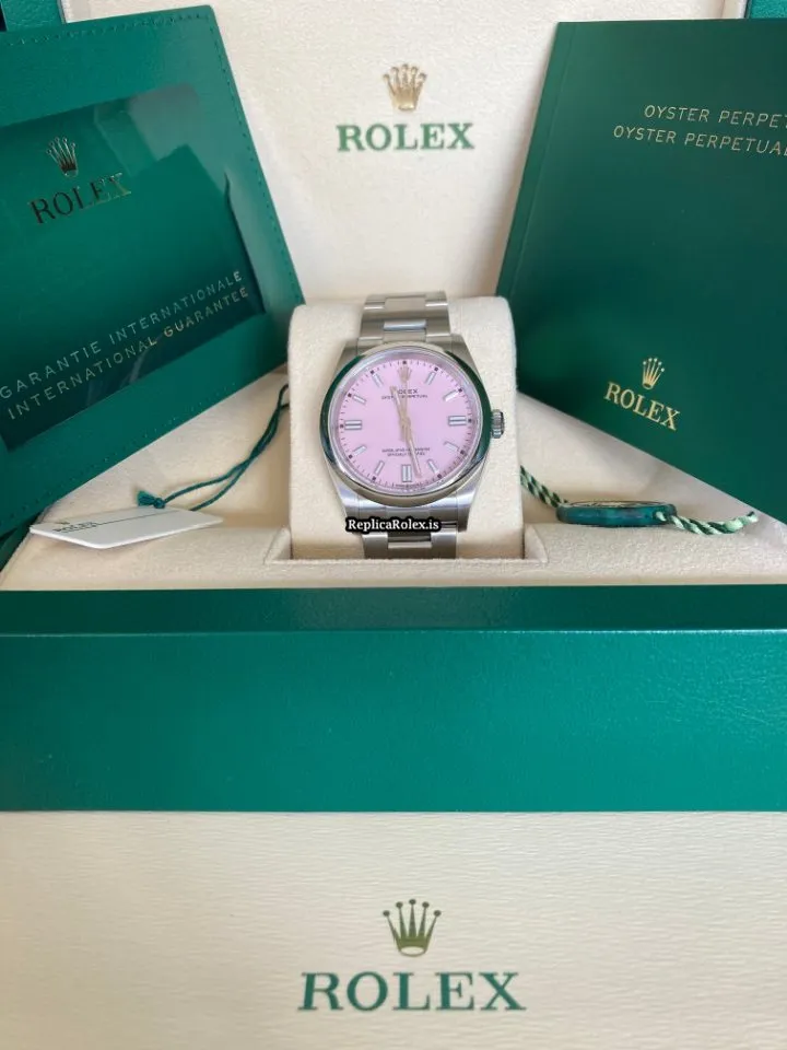 Perfect Fake Rolex Oyster Perpetual 36 126000 Caliber 3230 Automatic Movement 36mm Steel Case Mens/unisex Watch - Image 5