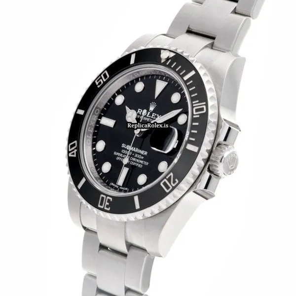 Fantastic Replicas Rolex Submariner Date 116610ln Caliber 3135 Automatic Movement 40mm Steel Case Watch - Image 2