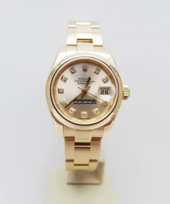 Incredible Replica Rolex Lady-datejust 179165 Automatic Movement 26mm Rose Gold Case Womens Watch