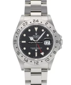 Amazing Fake Rolex Explorer II 16570 Caliber 3185 Automatic Movement 40mm Steel Case Watch