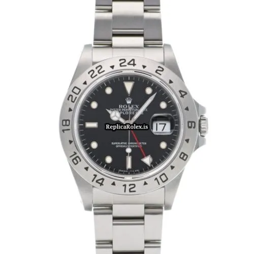 Amazing Fake Rolex Explorer II 16570 Caliber 3185 Automatic Movement 40mm Steel Case Watch