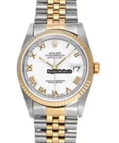 Beautiful Replica Rolex Datejust 16233 Caliber 3135 Automatic Movement 36mm Steel Case Watch