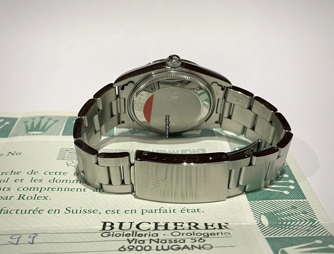 Superb Replica Rolex Air King Precision 14000 Caliber 3000 Automatic Movement 34mm Steel Case Mens/unisex Watch - Image 5