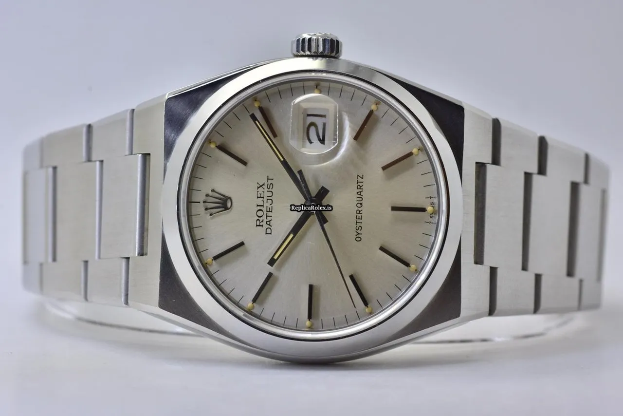 Fabulous Imitation Rolex Datejust Oysterquartz 17000 Quartz Movement 36mm Steel Case Mens/unisex Watch