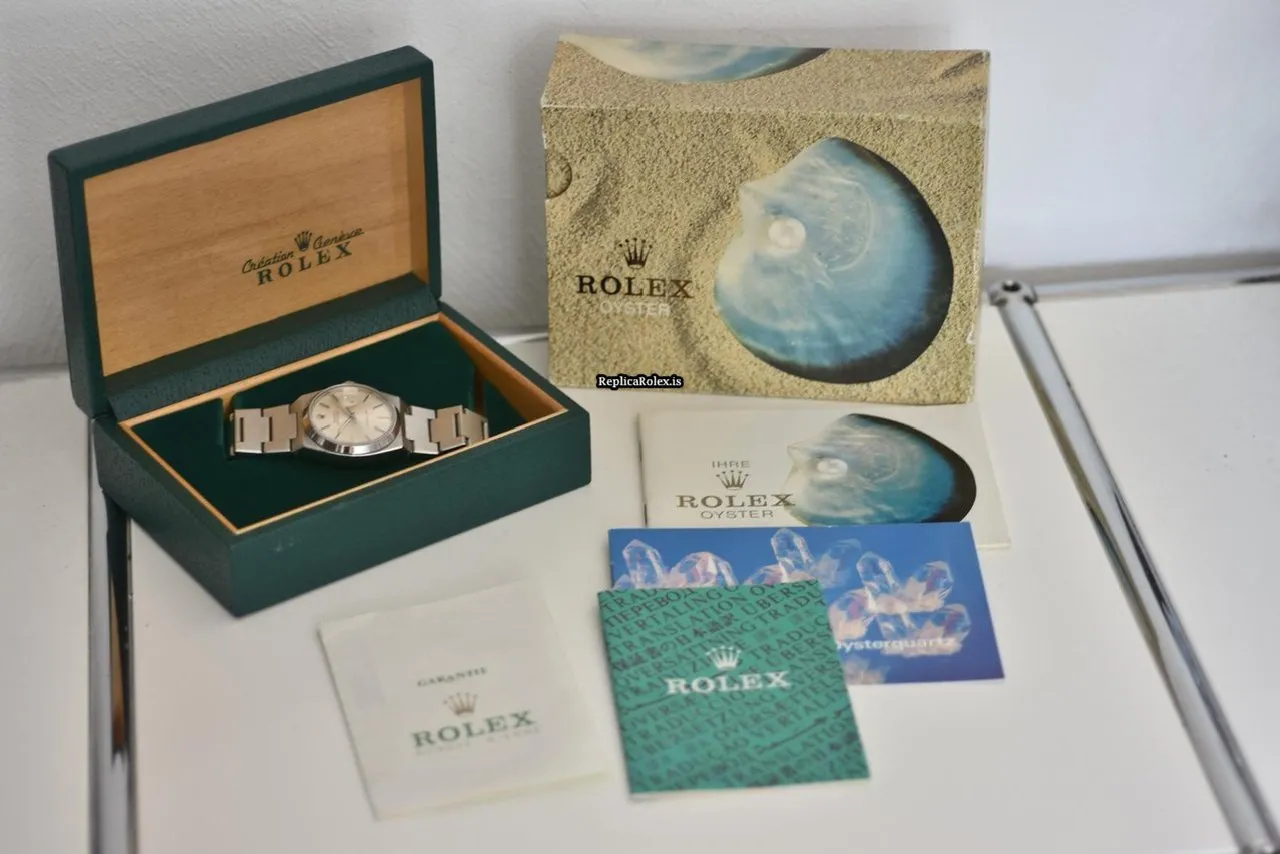 Fabulous Imitation Rolex Datejust Oysterquartz 17000 Quartz Movement 36mm Steel Case Mens/unisex Watch - Image 10